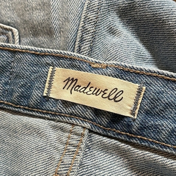Madewell The Momjean in Gilford Wash - Ripped Edition Sz 26 Petite - Picture 11 of 12